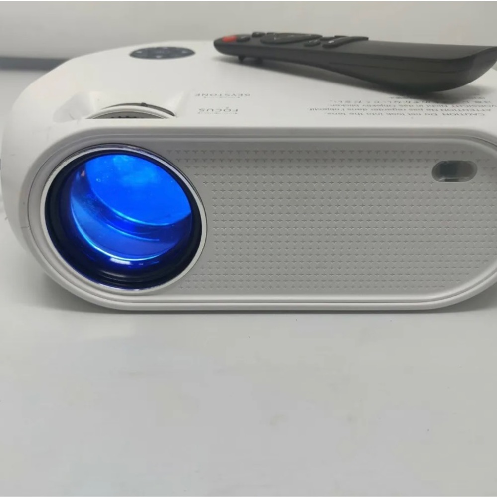 LED Projector (1080p) Wired Model Number E08 w/ Wi-Fi - TESTED and 100% Working!